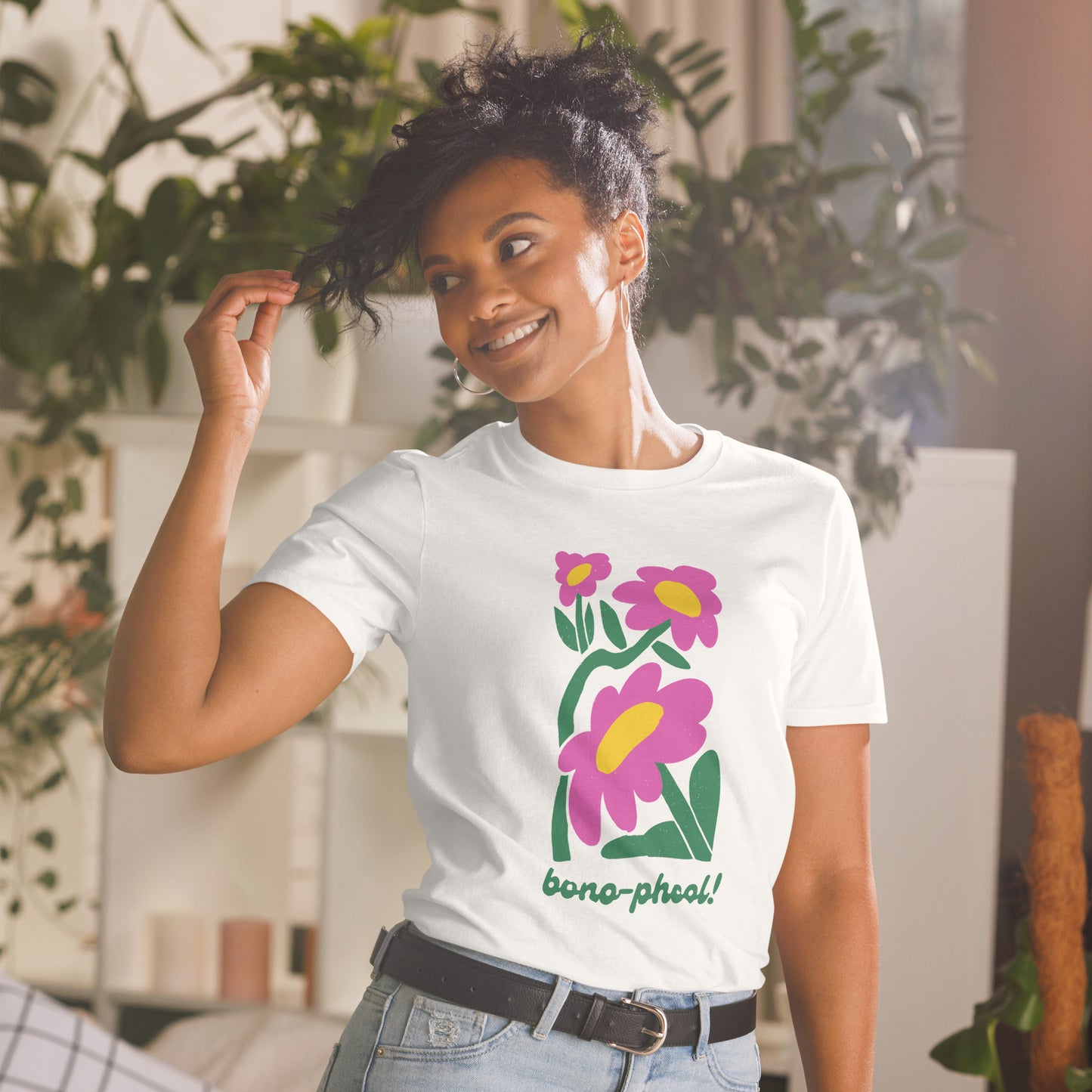 Bono-Phool! Short-Sleeve Women's T-Shirt