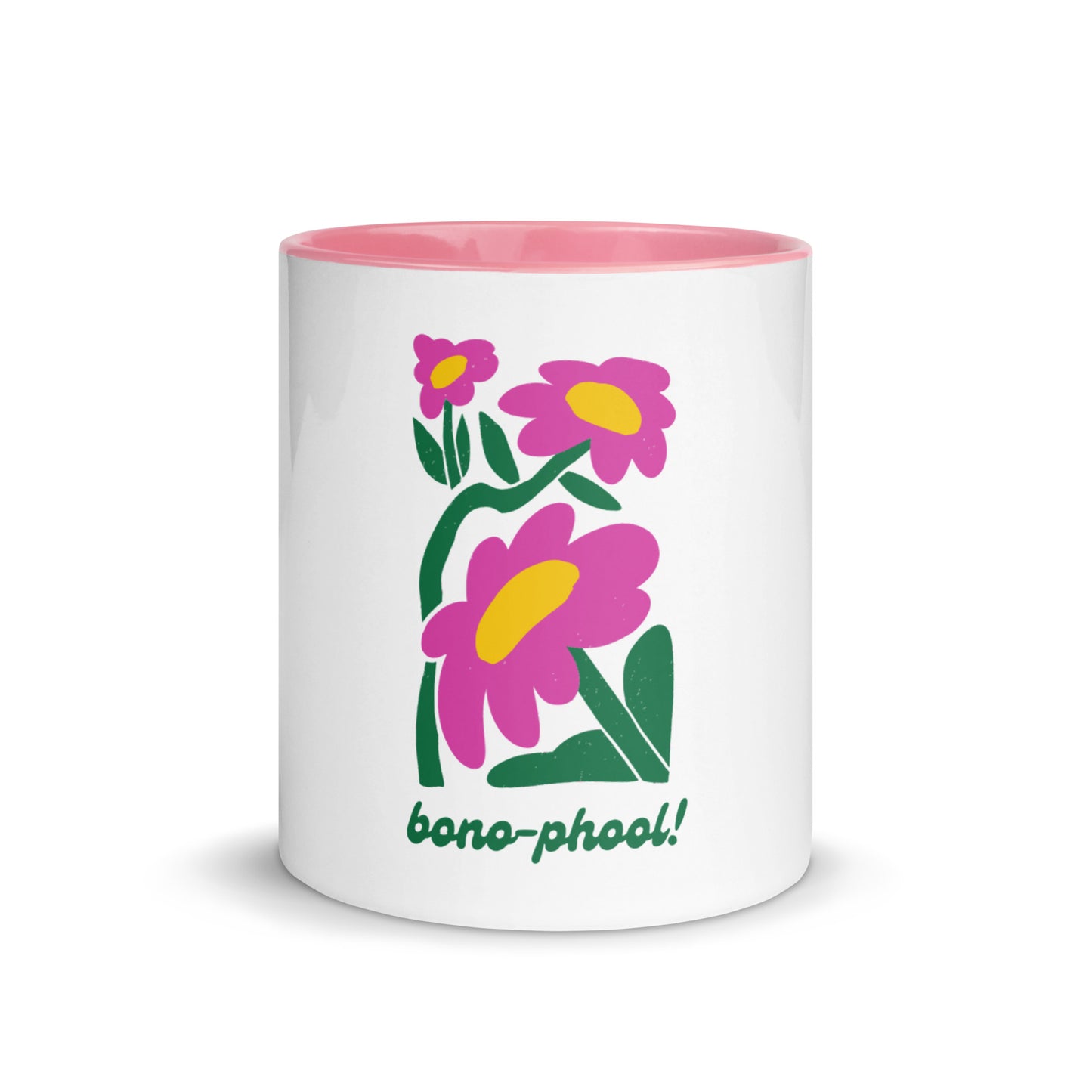 Bono-Phool! Mug with Color Inside