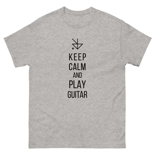 RB Keep Calm & Play Guitar - Men's classic tee